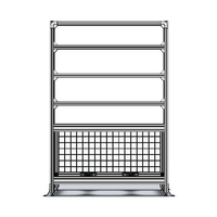 41-154-1SS MODULAR SOLUTIONS TIE PLATE 135MM X 135MM X 6MM ANGLED WITH STAINLESS STEEL HARDWARE